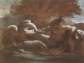 Leda y el cisne El romántico Theodore Géricault